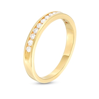 CT. T.W. Diamond Channel Band in 14K Gold|Peoples Jewellers