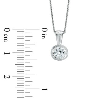 Celebration Canadian Lux® 0.50 CT. T.W. Certified Diamond Pendant in 14K White Gold (I/SI2)|Peoples Jewellers