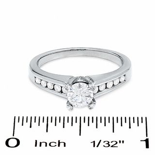 0.75 CT. T.W. Certified Diamond Engagement Ring in 14K White Gold|Peoples Jewellers