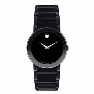 Men's Movado Sapphire™ Black PVD Stainless Steel Watch (Model: 0606307)|Peoples Jewellers