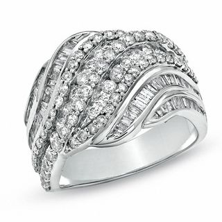 2.00 CT. T.W. Diamond Fashion Ring in 14K White Gold|Peoples Jewellers