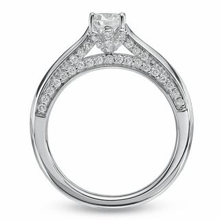 1.00 CT. T.W. Certified Diamond Engagement Ring in 14K White Gold|Peoples Jewellers