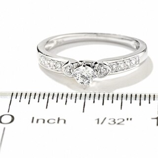 0.20 CT. T.W. Diamond Promise Ring in 10K White Gold|Peoples Jewellers