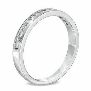 1.00 CT. T.W. Certified Diamond Anniversary Band in 14K White Gold (I/SI2)|Peoples Jewellers
