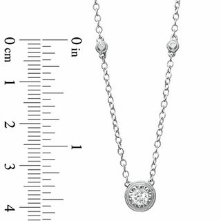 0.28 CT. T.W. Diamond Fashion Pendant in 10K White Gold|Peoples Jewellers