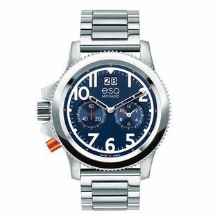 Men's ESQ Movado Lefty Fusion Watch with Dark Blue Dial (Model: 07301424)|Peoples Jewellers