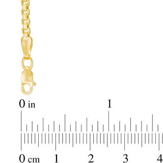 Ladies' 2.4mm Box Chain Necklace in Hollow 14K Gold - 20"|Peoples Jewellers