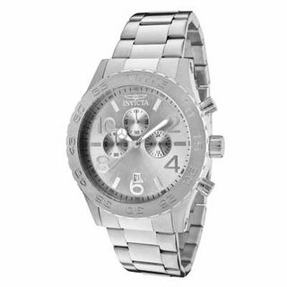 Men's Invicta Specialty Chronograph Watch with Silver-Tone Dial (Model: 1269)|Peoples Jewellers