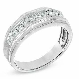 Men's CT. T.W. Diamond Ring in 10K Gold|Peoples Jewellers