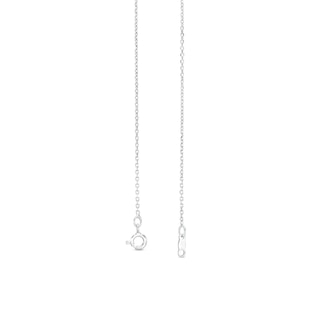 1.4mm Cable Chain Necklace in Sterling Silver - 18"|Peoples Jewellers
