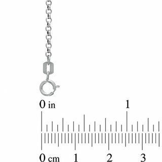 2.5mm Rolo Chain Necklace in Sterling Silver - 20"|Peoples Jewellers