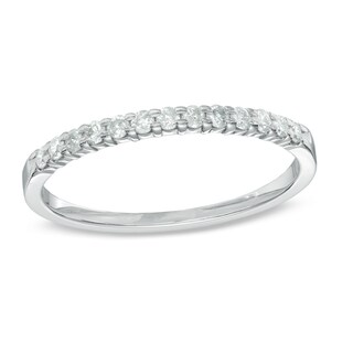 CT. T.W. Diamond Anniversary Band in Sterling Silver|Peoples Jewellers