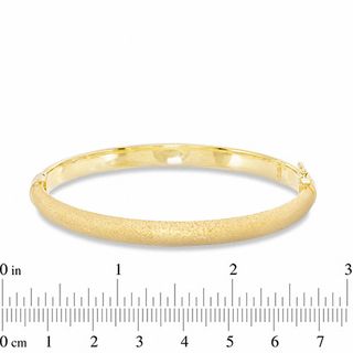 Charles Garnier Bangle in Sterling Silver with 18K Gold Plate|Peoples Jewellers