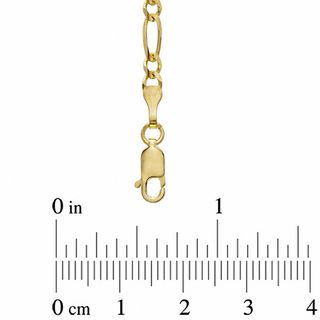 5.0mm Figaro Chain Necklace in 10K Gold - 22"|Peoples Jewellers