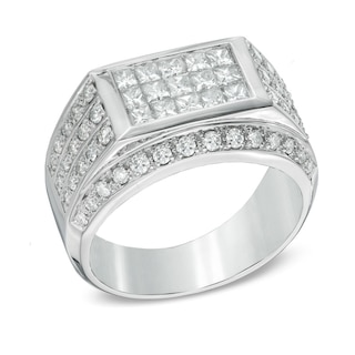 Men's 2.00 CT. T.W. Diamond Ring in 10K White Gold|Peoples Jewellers