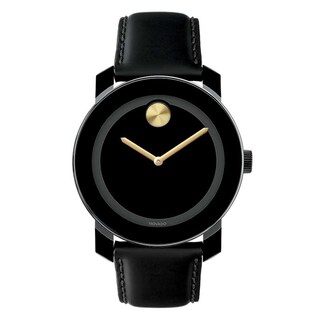 Men's Movado Bold® Watch with Round Black Museum Dial (Model: 3600046)|Peoples Jewellers