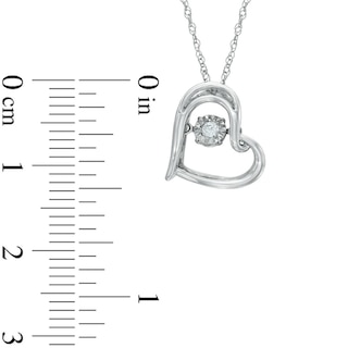 Unstoppable Love™ Diamond Accent Heart Pendant in Sterling Silver|Peoples Jewellers