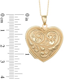Heart Locket in 10K Gold|Peoples Jewellers