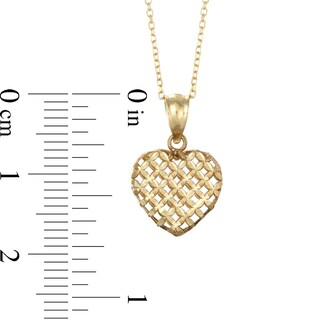 Heart Pendant in 10K Gold|Peoples Jewellers