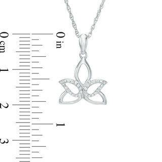 lotus flower pendant