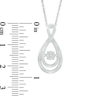 Unstoppable Love™ Composite Diamond Accent Infinity Pendant in Sterling Silver|Peoples Jewellers