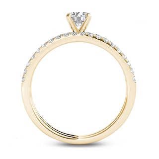 0.70 CT. T.W. Diamond Bridal Set in 14K Gold|Peoples Jewellers