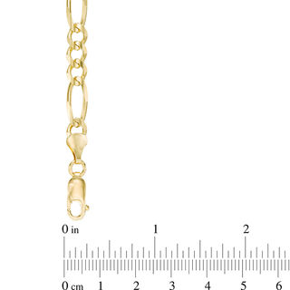 Men's 6.0mm Figaro Chain Necklace in Solid 14K Gold - 24"|Peoples Jewellers