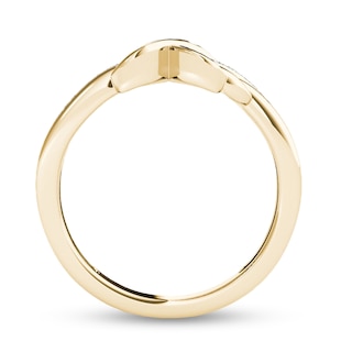 0.08 CT. T.W. Diamond "X" Ring in 10K Gold|Peoples Jewellers