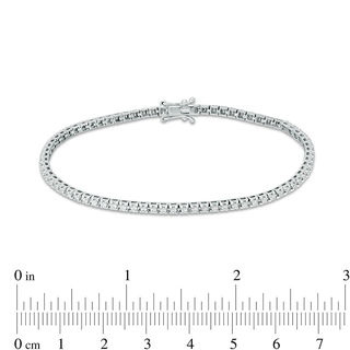 1.00 CT. T.W. Diamond Tennis Bracelet in 10K White Gold|Peoples Jewellers