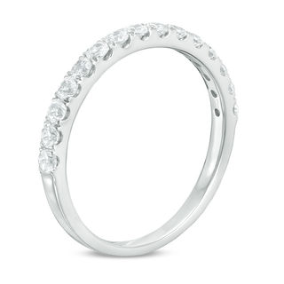 0.50 CT. T.W. Certified Canadian Diamond Wedding Band in Platinum (I/VS2)|Peoples Jewellers