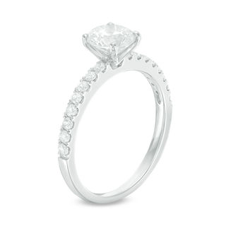 1.00 CT. T.W. Diamond Engagement Ring in 14K White Gold|Peoples Jewellers