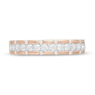 0.48 CT. T.W. Diamond Anniversary Band in 10K Rose Gold|Peoples Jewellers