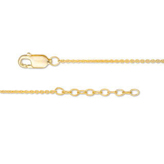 Diamond Accent Bumblebee Anklet in Sterling Silver with 14K Gold Plate - 10"|Peoples Jewellers