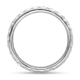 Stackable Expressions™ 3.0mm Hammered Ring in Sterling Silver|Peoples Jewellers