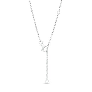 0.30 CT. T.W. Diamond Frame Pendant in 10K White Gold|Peoples Jewellers