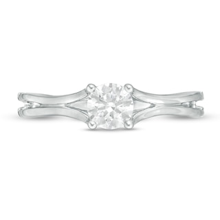 0.37 CT. Diamond Solitaire Engagement Ring in 10K White Gold (J/I3)|Peoples Jewellers