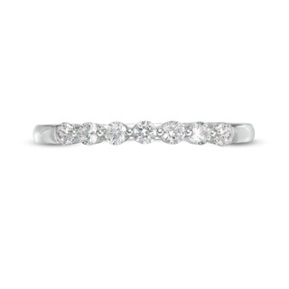 0.23 CT. T.W. Diamond Seven Stone Anniversary Band in 10K Gold|Peoples Jewellers