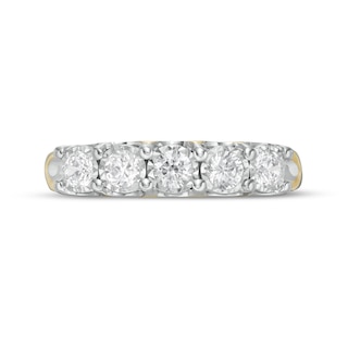 0.50 CT. T.W. Diamond Five Stone Anniversary Ring in 10K Gold|Peoples Jewellers