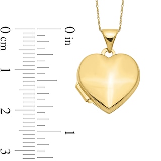 Heart Locket in 10K Gold|Peoples Jewellers
