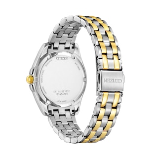 Ladies' Citizen Eco-Drive® Corso Two-Tone Watch with Mother-of-Pearl Dial (Model: EO1224-54D)|Peoples Jewellers