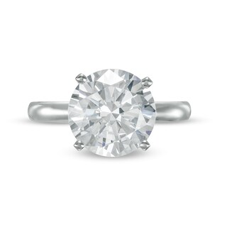 4.00 CT. Certified Diamond Solitaire Engagement Ring in 14K White Gold (I/I1)|Peoples Jewellers