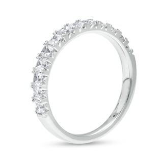 CT. T.W. Princess-Cut Diamond Anniversary Band in 14K White Gold|Peoples Jewellers