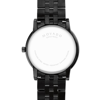 Men's Movado Museum® Classic Black PVD Watch with Black Dial (Model: 0607626)|Peoples Jewellers