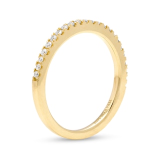 Vera Wang Love Collection 0.23 CT. T.W. Diamond Anniversary Band in 14K Gold (I/SI2)|Peoples Jewellers