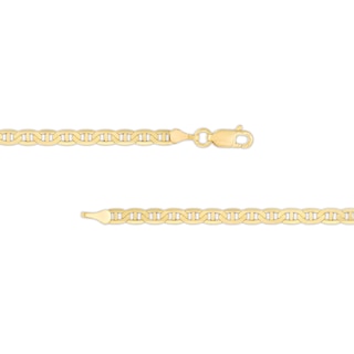 3.4mm Mariner Chain Necklace in Solid 10K Gold - 20"|Peoples Jewellers
