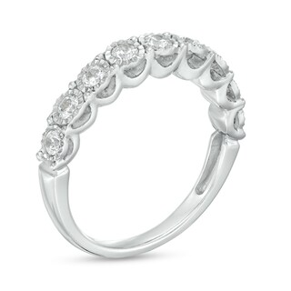 0.50 CT. T.W. Diamond Nine Stone Anniversary Band in 10K Gold|Peoples Jewellers