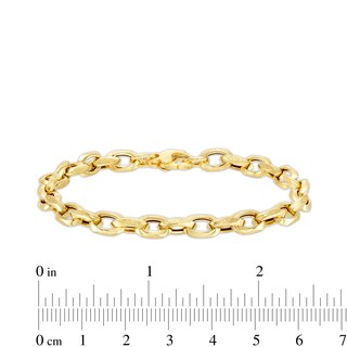 2.2mm Cable Chain Bracelet in Hollow 14K Gold - 7.5"|Peoples Jewellers