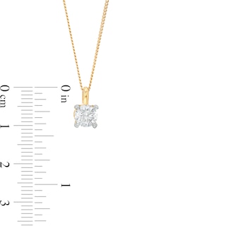 Trouvaille Collection CT. DeBeers®-Graded Diamond Solitaire Pendant in 14K Gold (F/I1)|Peoples Jewellers