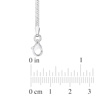 2.0mm Herringbone Chain Necklace in Sterling Silver - 16"|Peoples Jewellers