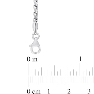 2.2mm Rope Chain Necklace in Sterling Silver